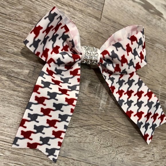 ALABAMA MINI KEYCHAIN BOWS • set of 2 - Picture 2 of 8